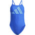 ADIDAS 3 Bar Logo Print Swimsuit