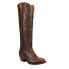 Lucchese Peri TooledInlay Round Toe Cowboy Womens Brown Dress Boots M5049