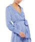 Women's Ieena Long Sleeve Faux Wrap High Low Dress