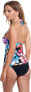 Profile by Gottex 281069 Women's Color Rush Halter Tankini, Black Multi, 42