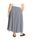 Plus Size Skylight Skirt