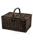 Buckingham Willow Picnic, Coffee Basket for 4 with Blanket