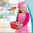 COLORBABY Basket With Toy And Makeup Food 33 Pcs My Home