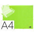 LIDERPAPEL Folder with rubber flaps polypropylene DIN A4 opaque fluor yellow