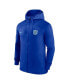 Men's Blue England National Team Strike Raglan Hoodie Full-Zip Track Jacket