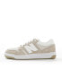 New Balance 480 suede trainers in sand