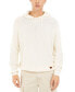 Men's Derik Textured Stitched Hooded Sweater