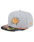 Men's Gray Phoenix Suns Active Color Camo Visor 59FIFTY Fitted Hat