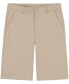 Little Boys Uniform Hunter Flat-Front Stretch Twill Shorts