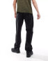 Weekday Space relaxed fit straight leg jeans in black