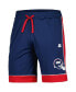 Men's Royal/Red New York Giants Vintage-like Fan Favorite Shorts