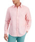 Men's Quincy Medallion-Print Linen Shirt, Created for Macy's