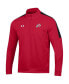 Men's Red Utah Utes Midlayer Half-Zip Jacket