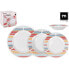 LA MEDITERRANEA Round Tableware 18 Units Palma