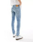 Jack & Jones glenn slim jean in mid wash blue