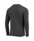 Комплект пижамы Concepts Sport Maroon and Heathered Charcoal Texas A&M Aggies Meter Long Sleeve T-shirt and Pants Sleep Set