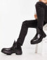 H by Hudson Exclusive Aden chelsea boots in black