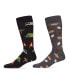 Men's Pair Novelty Socks, Pack of 2