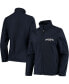 Women's Navy New England Patriots Full-Zip Sonoma Softshell Jacket