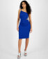 Women's Leanne One-Shoulder Ruched Cutout Dress