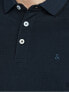 Pánské polo triko JJEPAULOS Slim Fit 12136668 Dark Navy