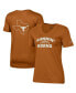 Women's Texas Orange Texas Longhorns Runnin' Horns V-Neck T-shirt