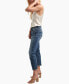 Boyfriend Mid Rise Slim Leg Jeans