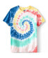 Multi tie dye swirl