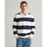 GANT Reg Shield Barstripe Heavy Rugger long sleeve polo