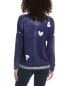 In2 By Incashmere Heart Sweater Women's