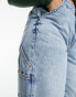 Cotton:On relaxed wide leg jean in light wash denim