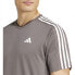 ADIDAS Own The Run 3 Stripes short sleeve T-shirt