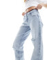 Tommy Jeans Sophie low waisted straight jeans in light wash