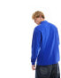 Barbour x ASOS exclusive long sleeve polo shirt in cobalt blue