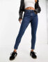 ASOS DESIGN Petite skinny jeans in clean black