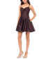 Women's Lamour Lace-Up Mini Dress