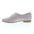 Ziera Oscar ZR10035NP9LE Womens Beige Extra Wide Leather Loafer Flats Shoes