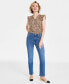 Women's High Rise Straight-Leg Jeans, Regular and Short, Created for Macy's