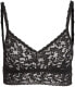 hanky panky 265460 Women's V Neck Retro Bralette Bra Black Size XS