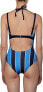 Mei L'Ange Women's 282335 Mya One-Piece Swimsuit, Size Small - Blue