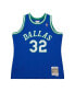 Men's Jamal Mashburn Royal Dallas Mavericks Hardwood Classics Swingman Jersey