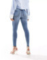 River Island skinny leg jean in mid-blue