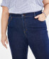 Plus Size High-Rise Straight-Leg Jeans, Created for Macy's