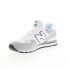 New Balance 574 U574VV2 Mens Gray Suede Lace Up Lifestyle Sneakers Shoes 10