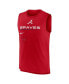 Men's Red Atlanta Braves Exceed Performance Tank Top