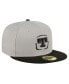 Men's Gray/Black Olmecas de Tabasco Mexico League on Field 59FIFTY Fitted Hat