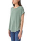 Women's Short Sleeve Sandwash Dolman Tee