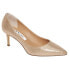 Nina Nina60 Kitten Heels Pumps Womens Beige Dress Casual NINA60-767