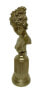 Skulptur Frau Gold