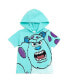 Boys Mickey Mouse Lion King Cars Monsters Inc. Hooded T-Shirt and French Terry Shorts Outfit Set to